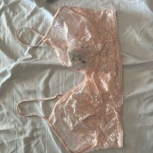 Light Pink Lace Bralette